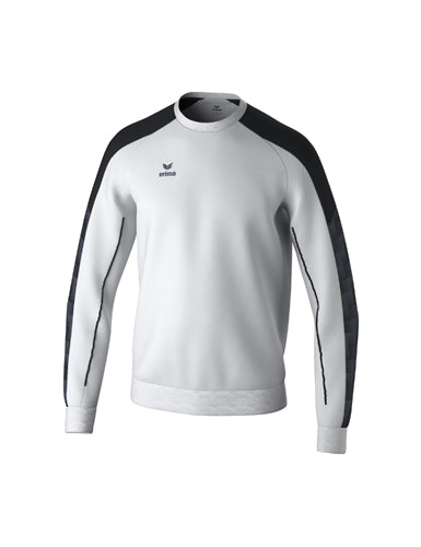 ERIMA EVO STAR Sweatshirt weiß/schwarz – Vorderansicht