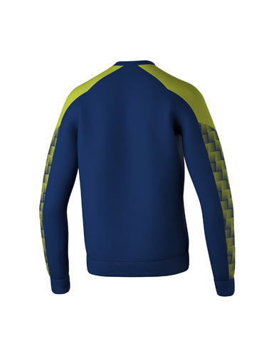 ERIMA EVO STAR Sweatshirt new navy/lime – Rückansicht