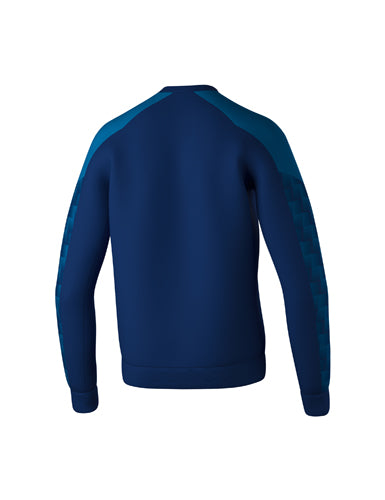 ERIMA EVO STAR Sweatshirt new navy/mykonos blue – Rückansicht