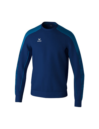 ERIMA EVO STAR Sweatshirt new navy/mykonos blue – Vorderansicht