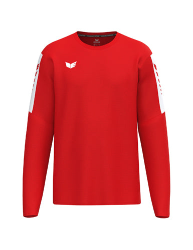 ERIMA INTRO Sweatshirt rot – Vorderansicht