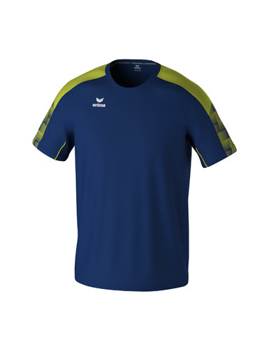 ERIMA EVO STAR T-Shirt new navy/lime – Vorderansicht
