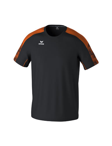 ERIMA EVO STAR T-Shirt schwarz/orange – Vorderansicht