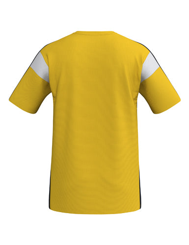 ERIMA CELEBRATE 125 T-Shirt function gelb/schwarz – Rückansicht
