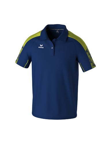 ERIMA EVO STAR Poloshirt new navy/lime – Vorderansicht