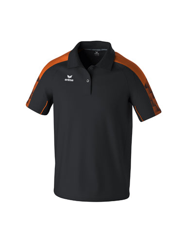 ERIMA EVO STAR Poloshirt schwarz/orange – Vorderansicht