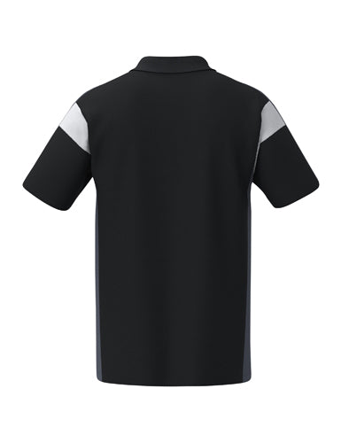 ERIMA CELEBRATE 125 Poloshirt function schwarz/slate grey – Rückansicht