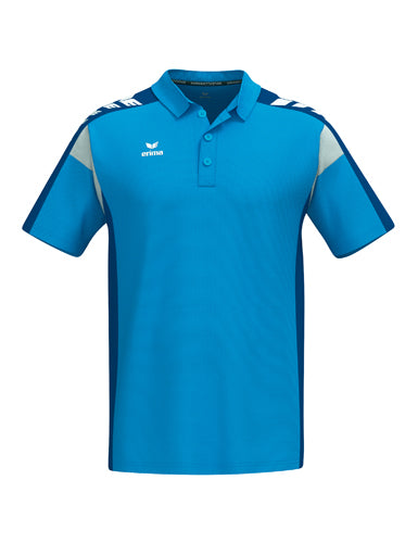 ERIMA CELEBRATE 125 Poloshirt function curacao/new royal – Vorderansicht