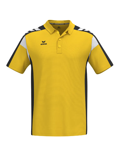 ERIMA CELEBRATE 125 Poloshirt function gelb/schwarz – Vorderansicht