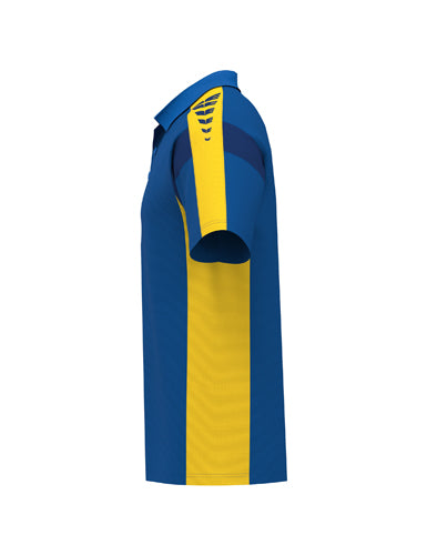 ERIMA CELEBRATE 125 Poloshirt function new royal/gelb – Seitenansicht
