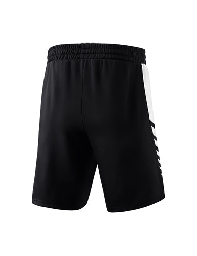 ERIMA Six Wings Worker Shorts schwarz/weiß – Rückansicht