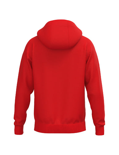 ERIMA CMPT Wings Hoody Jacket rot – Rückansicht