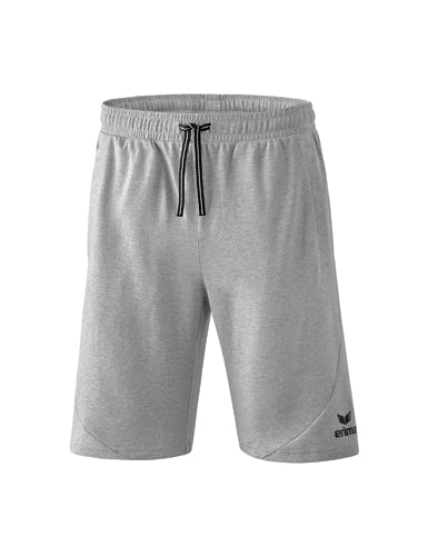 ERIMA Essential Sweatshorts hellgrau melange – Vorderansicht