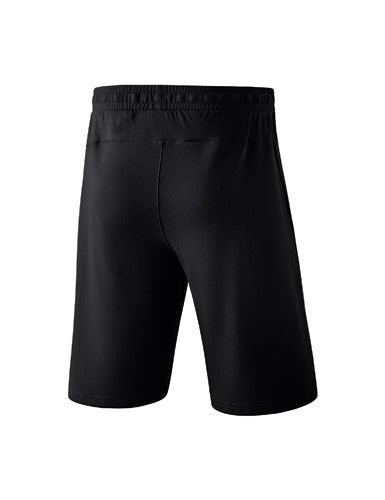 ERIMA Essential Sweatshorts schwarz – Rückansicht