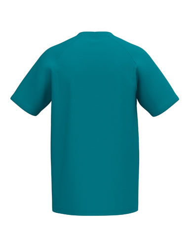 ERIMA CMPT Wings T-Shirt tahitian blue/mint – Rückansicht