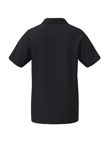 ERIMA CMPT Wings Poloshirt schwarz/curacao – Rückansicht