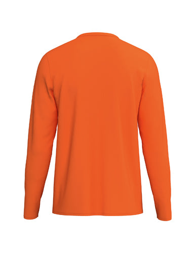 ERIMA INTRO Longsleeve function orange – Rückansicht