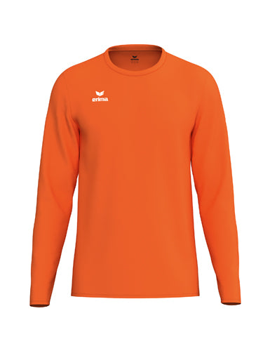 ERIMA INTRO Longsleeve function orange – Vorderansicht