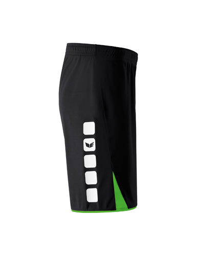 ERIMA CLASSIC 5-C Shorts schwarz/green – Seitenansicht