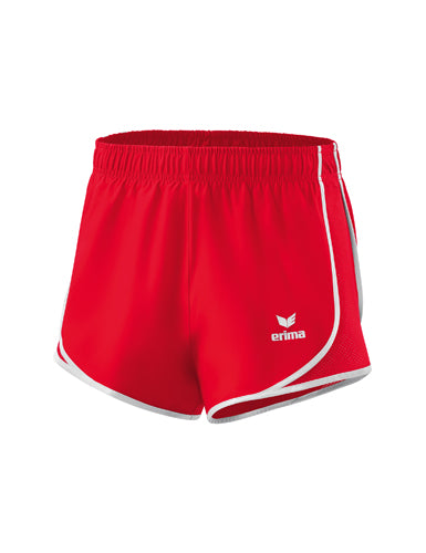 ERIMA PERFORMANCE Shorts with inner Slip rot/weiß – Vorderansicht