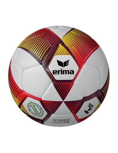 ERIMA HYBRID FUTSAL rot/gelb – Vorderansicht