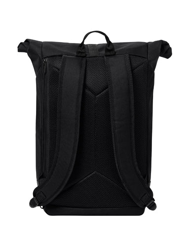 ERIMA Rolltop Backpack schwarz – Rückansicht