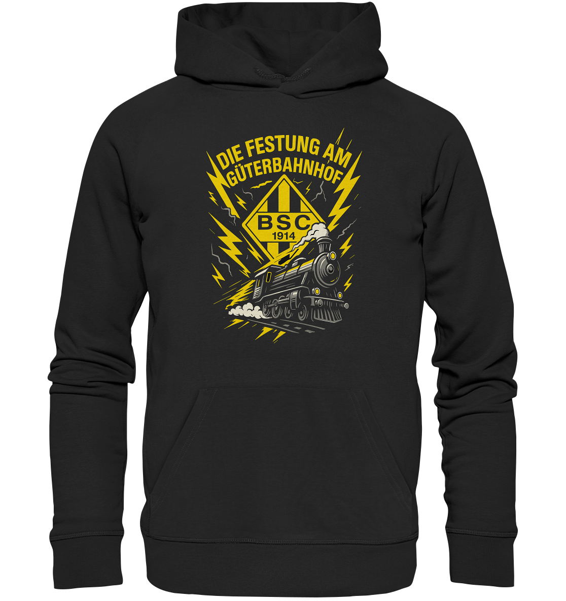 BSC Oppau die Festung - Organic Premium Hoodie