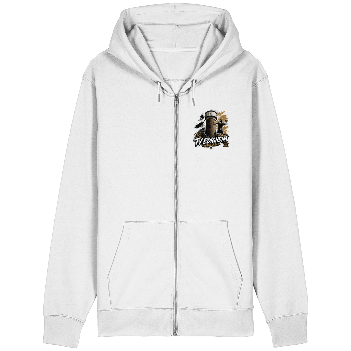 TVE Wasserturm Organic Relaxed Zipper – Vorderansicht