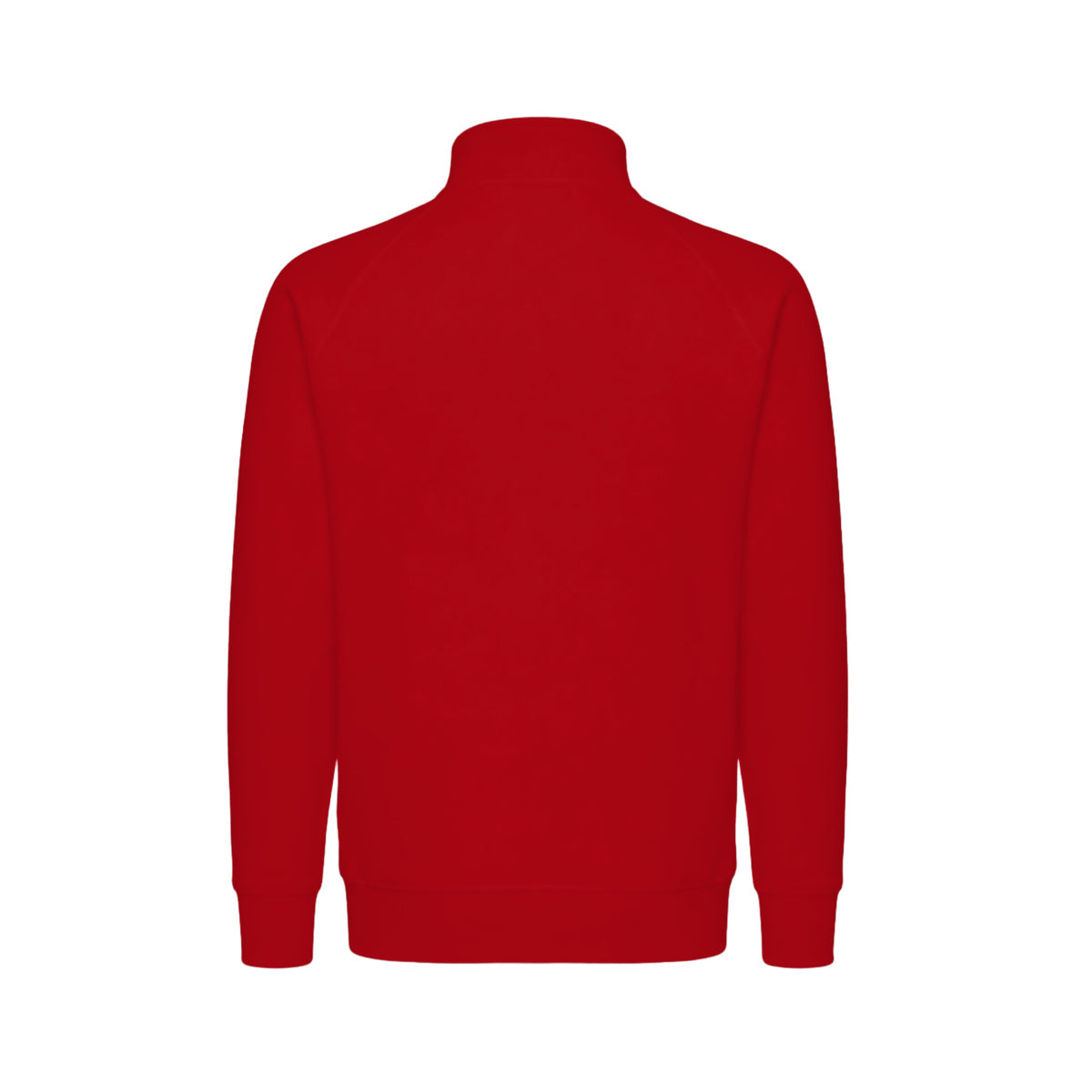 Sweatjacke JHK401 Red Rückseite