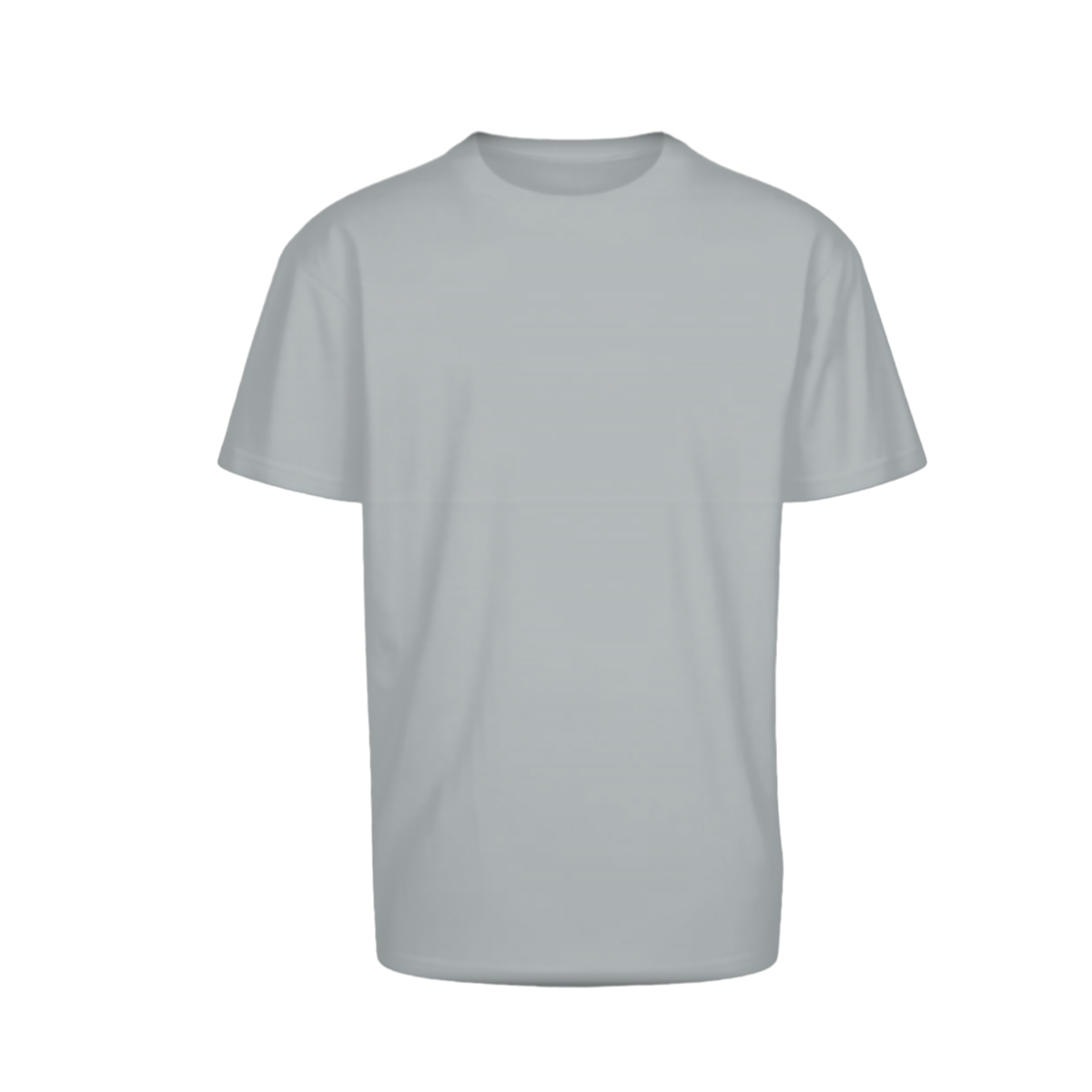 T-Shirt BYB Oversized Light Asphalt