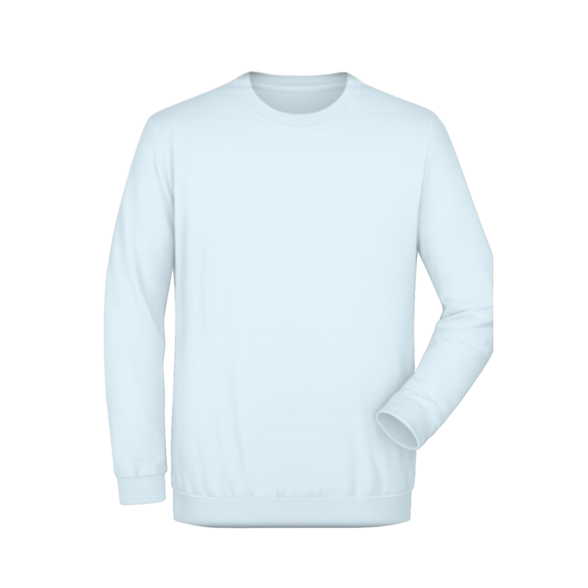 Sweat Heavy James&Nicholson Light Blue