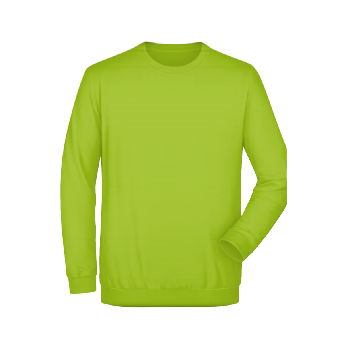 Sweat Heavy James&Nicholson Lime Green