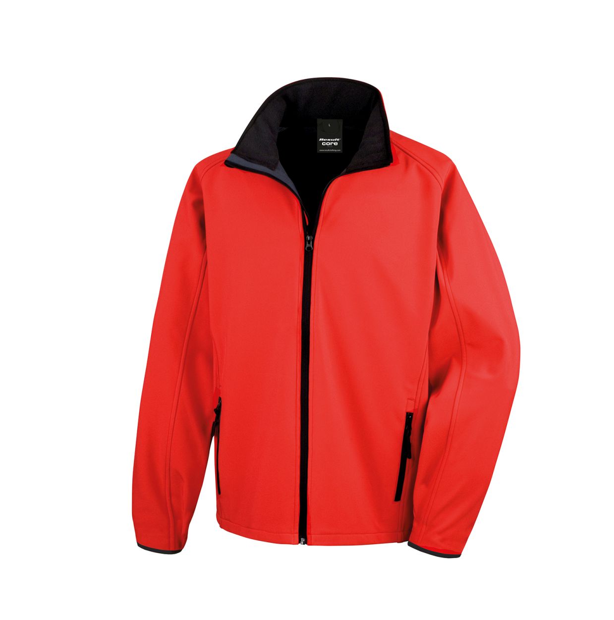 Softshelljacke Core Result Rot Vorderseite