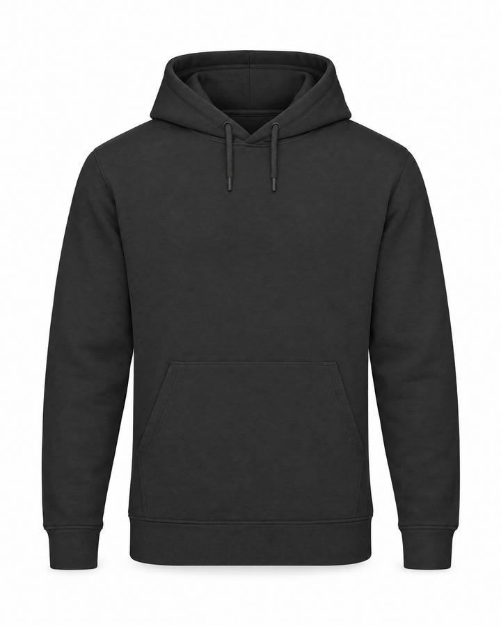 Hoodie SOL'S Snake schwarz – Vorderansicht