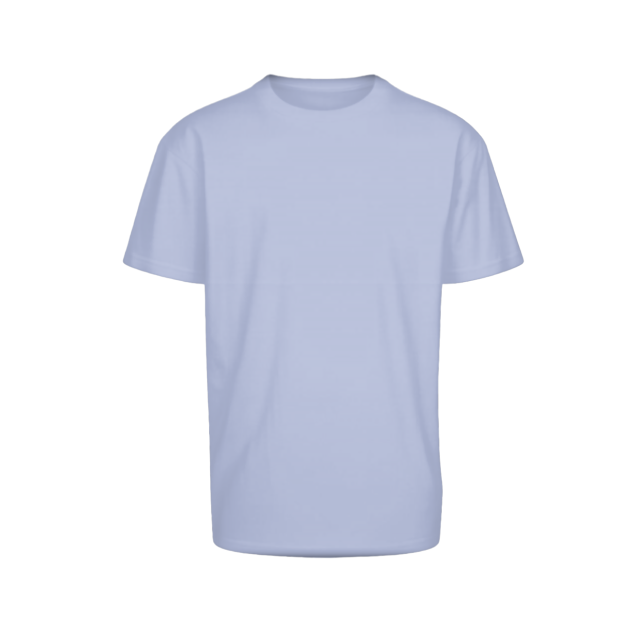 T-Shirt BYB Oversized Viola Blue
