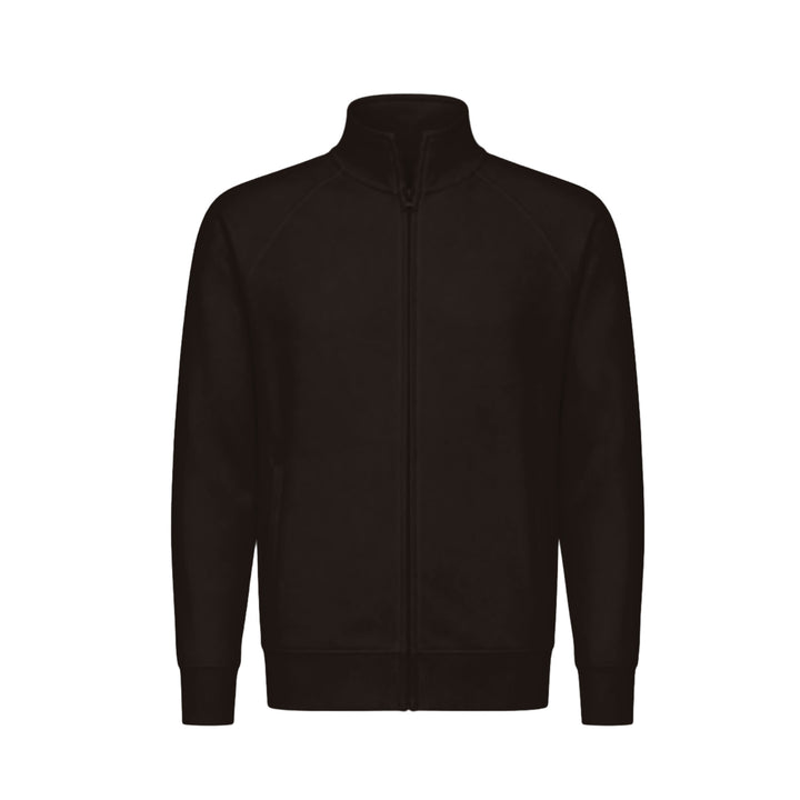 Sweatjacke JHK401 schwarz – Vorderansicht