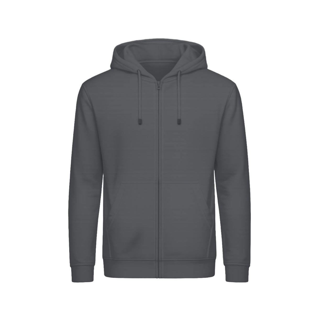Hoodiejacke Heavy BYB Charcoal Heather