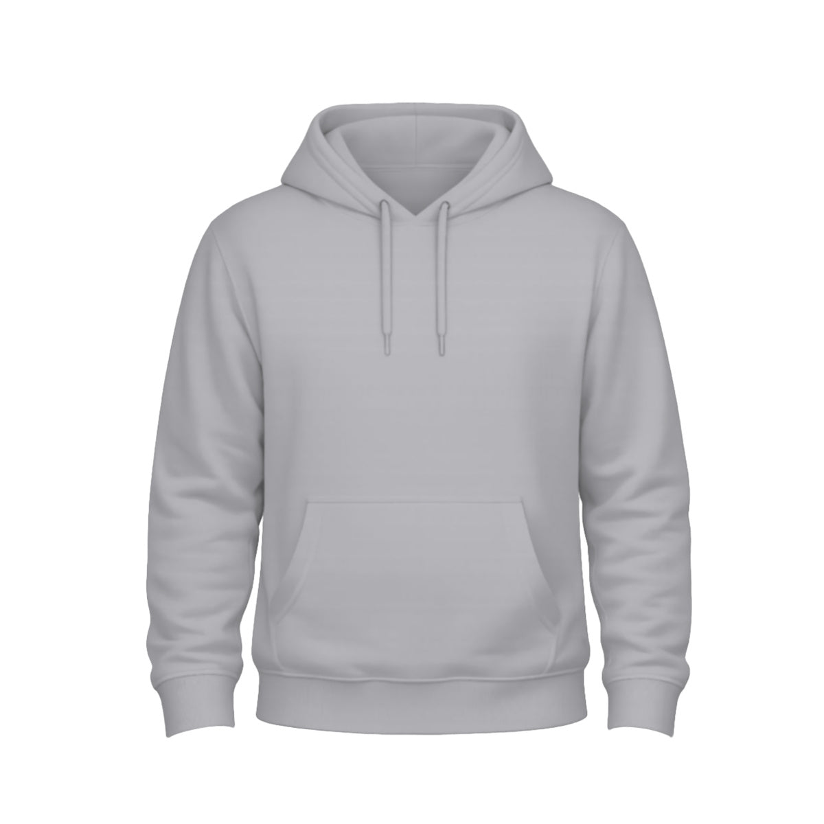 Hoodie JHK Kangaroo Grey Melange