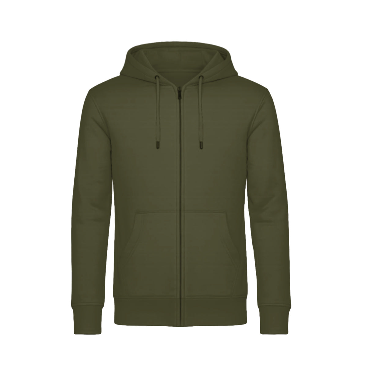 Hoodiejacke King B&C Khaki