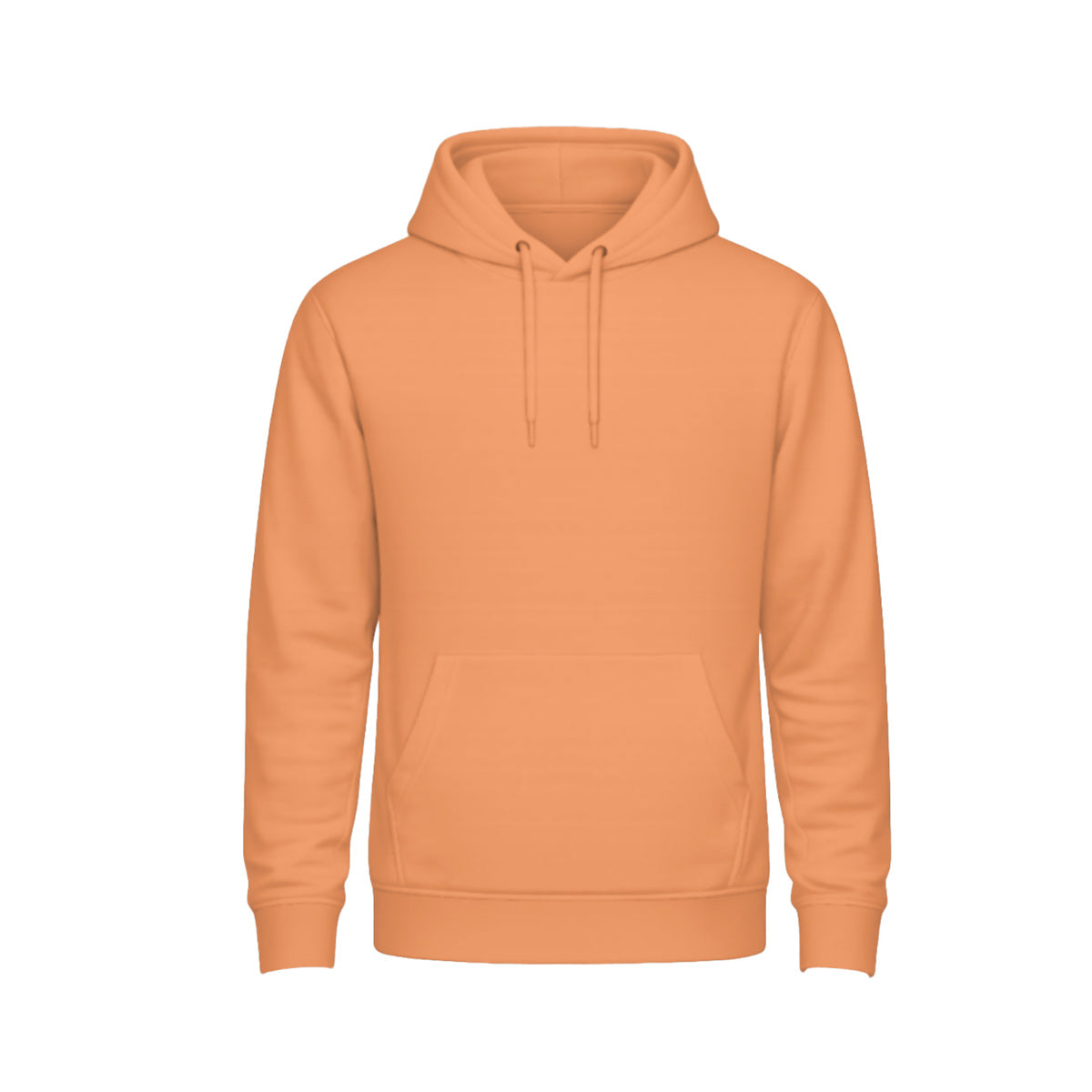 Hoodie College Just Hoods Light Orange