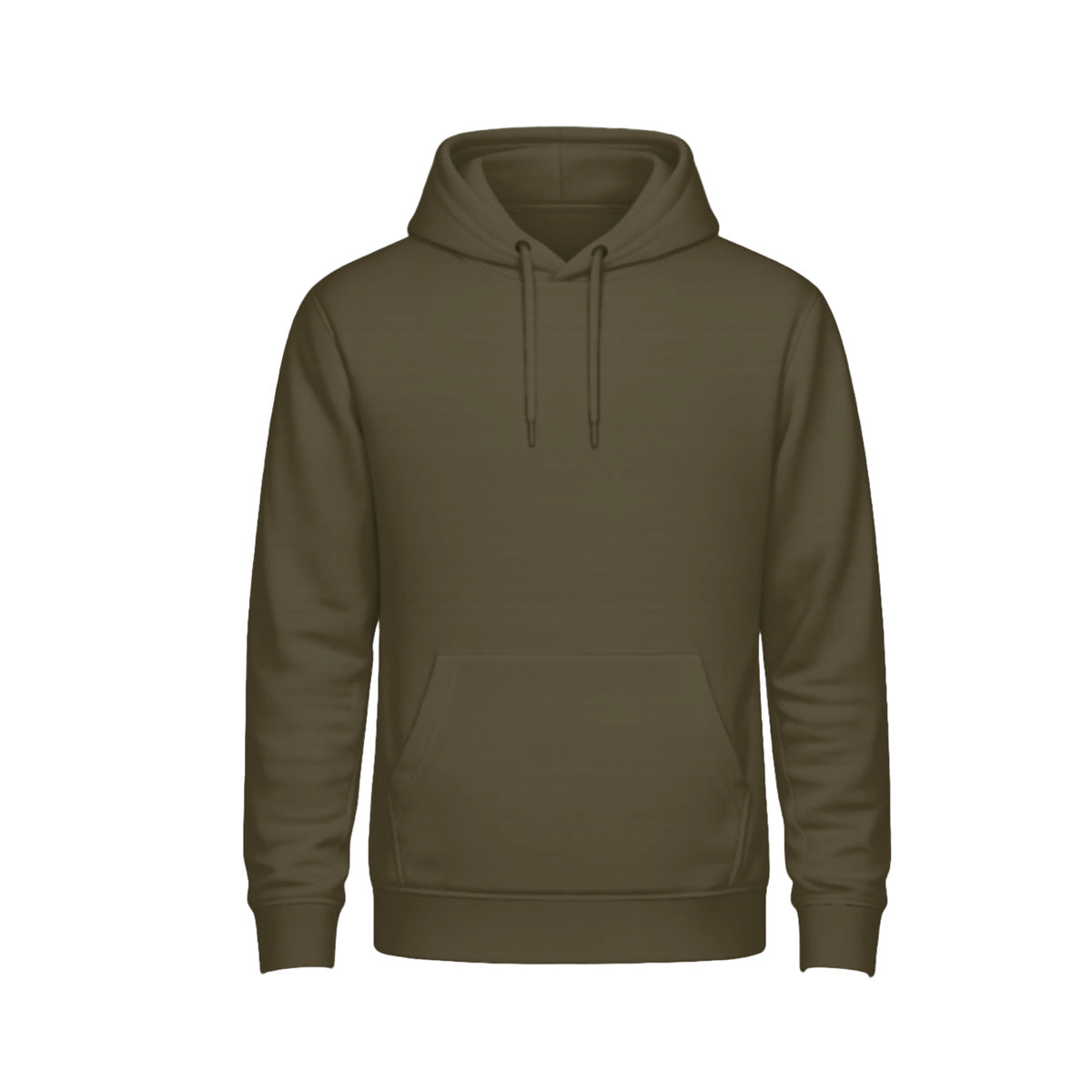 Hoodie College Just Hoods Olive Green