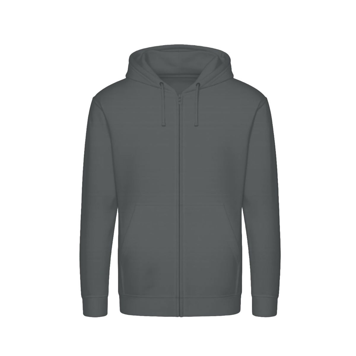 Hoodiejacke Just Hoods Steel Grey
