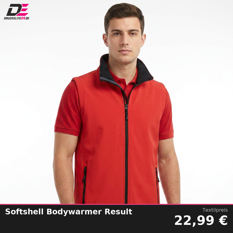 Softshelljacke Bodywarmer Result Core RT232