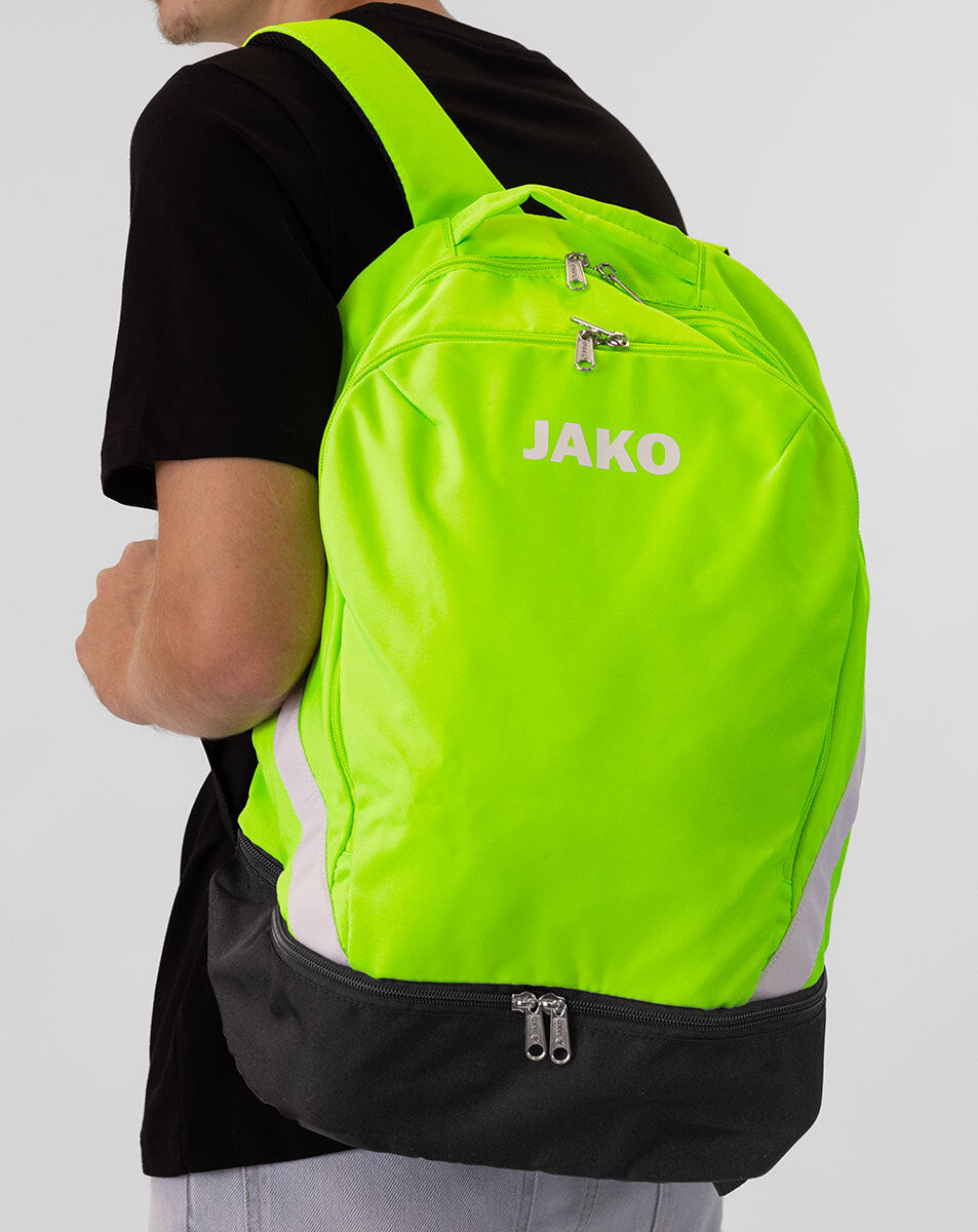 JAKO Rucksack Iconic neongrün/schwarz