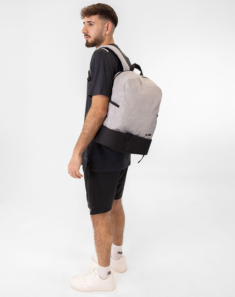 JAKO Rucksack Challenge hellgrau meliert