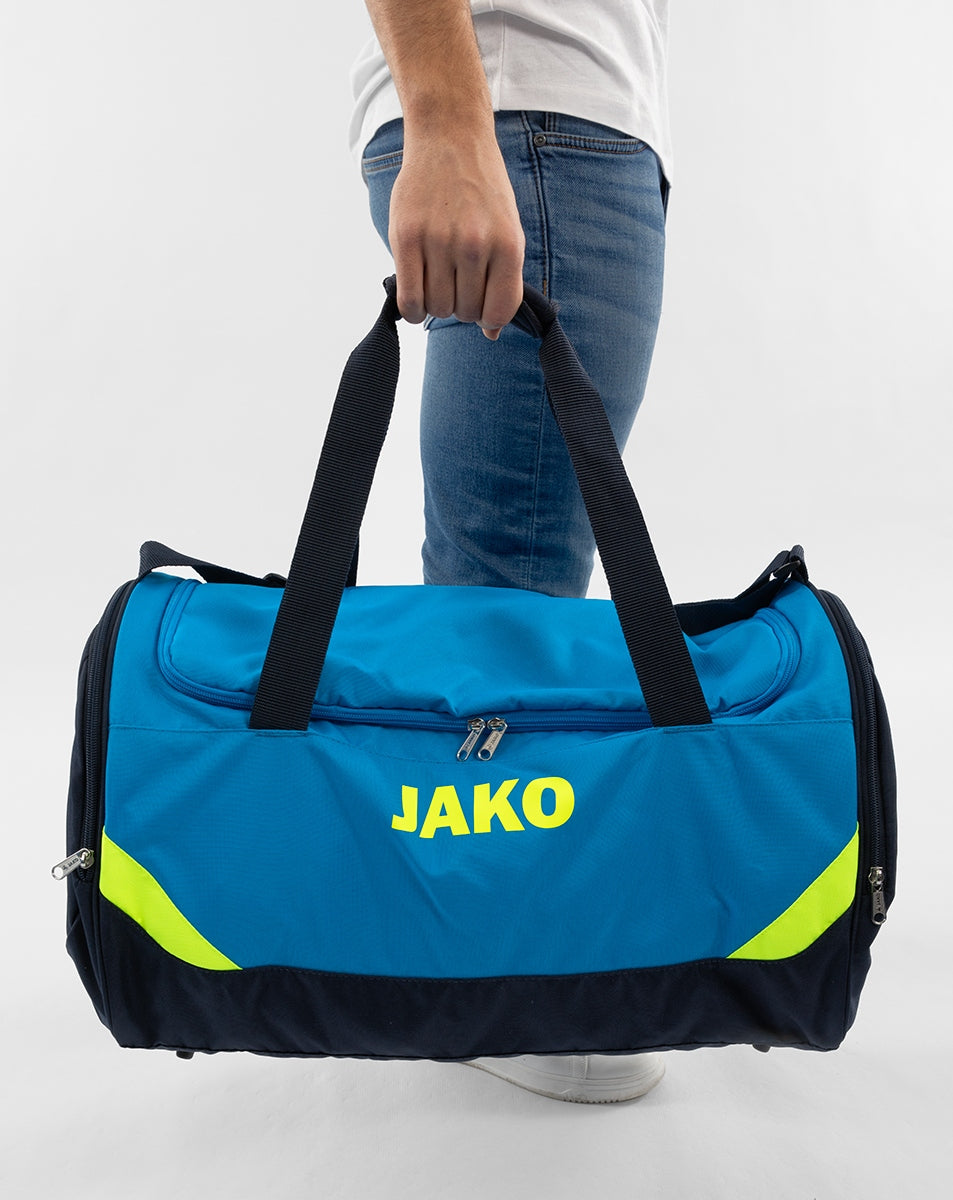 JAKO Sporttasche Iconic JAKO blau/marine/neongelb