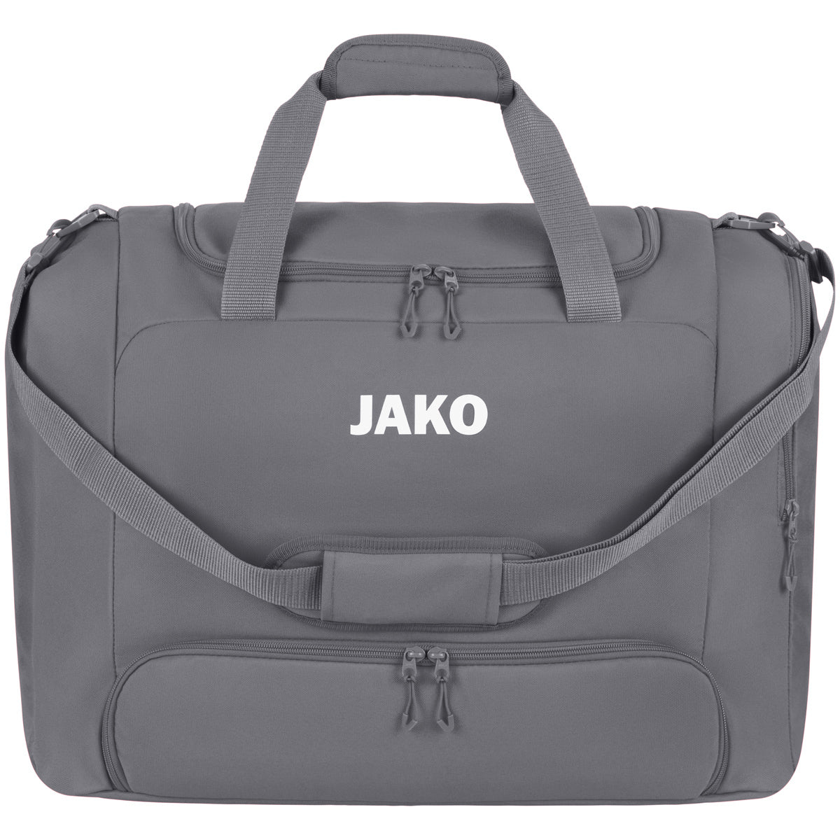 JAKO Sporttasche One mit Bodenfach grau