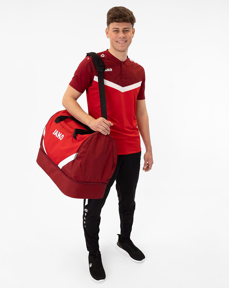 JAKO Sporttasche Iconic rot/weinrot