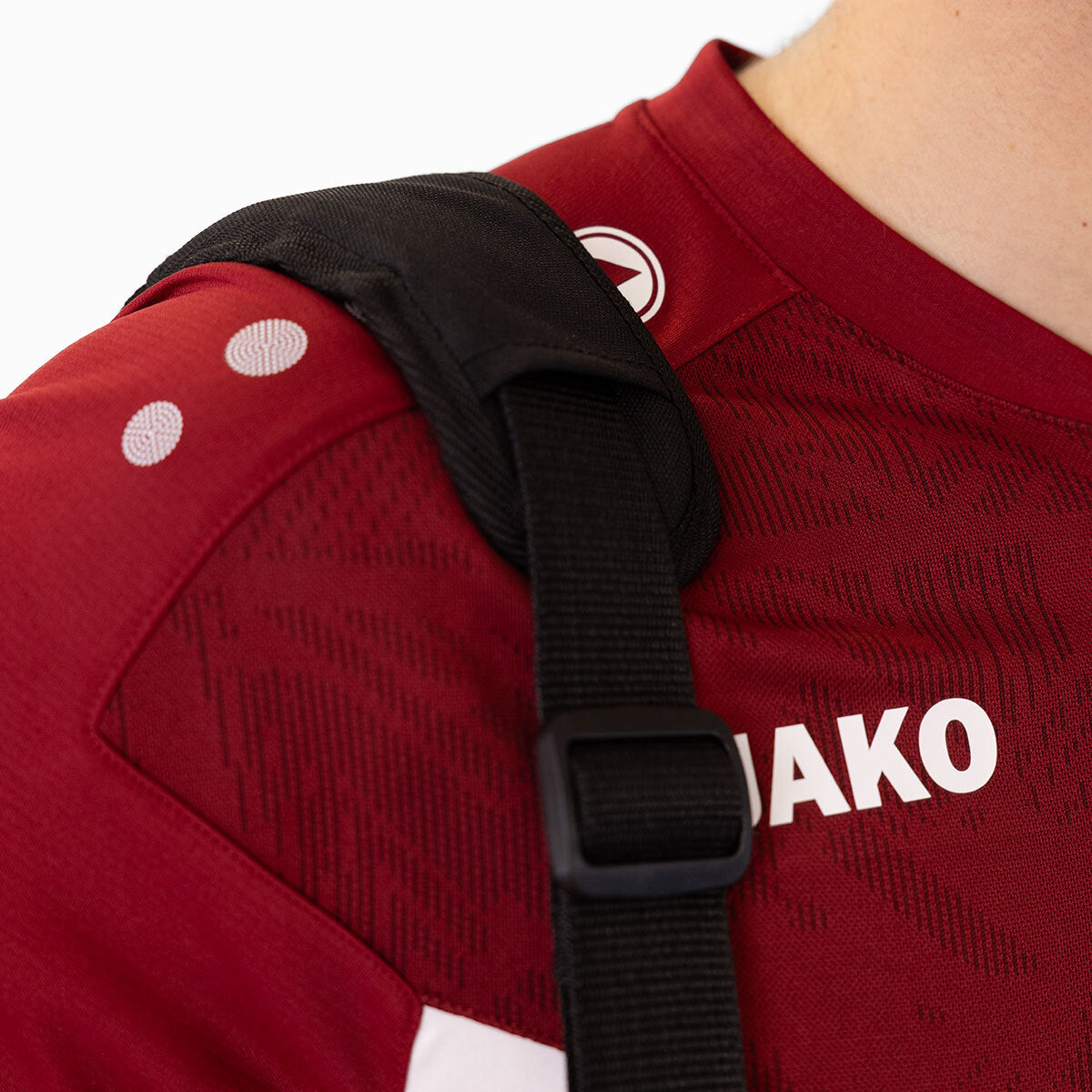 JAKO Sporttasche Iconic rot/weinrot
