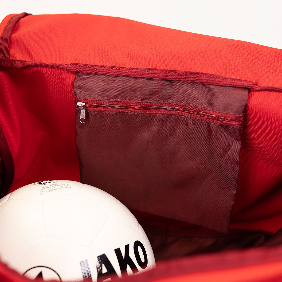 JAKO Sporttasche Iconic rot/weinrot